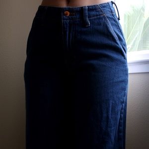 High waisted, medium wash, 00/24R